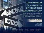 2025--Contemparary Challengers in International Humanitarian Law: Is there Hope for the International Order?